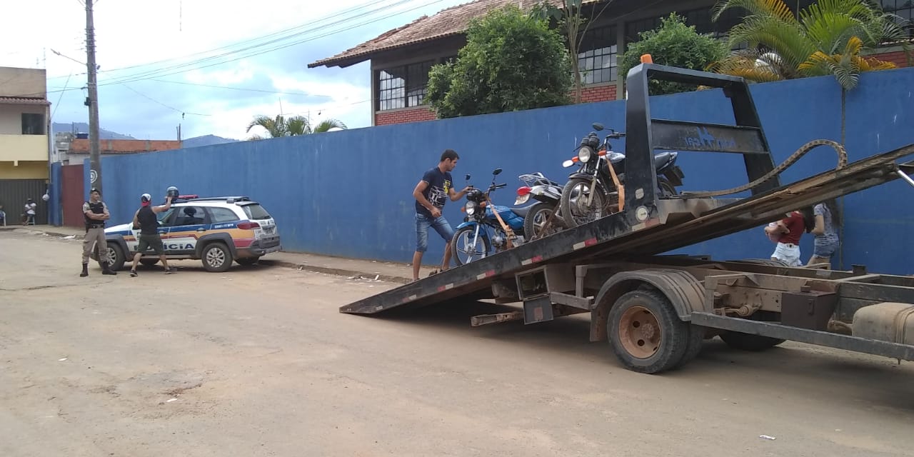 PM realiza operação Cavalo de Aço em Vila Nova e recupera motocicleta furtada