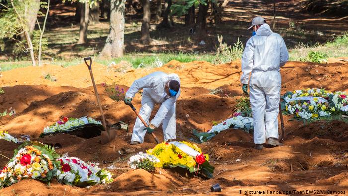 Brasil tem mais mortes por covid em 1 semana do que 63 países juntos na pandemia inteira