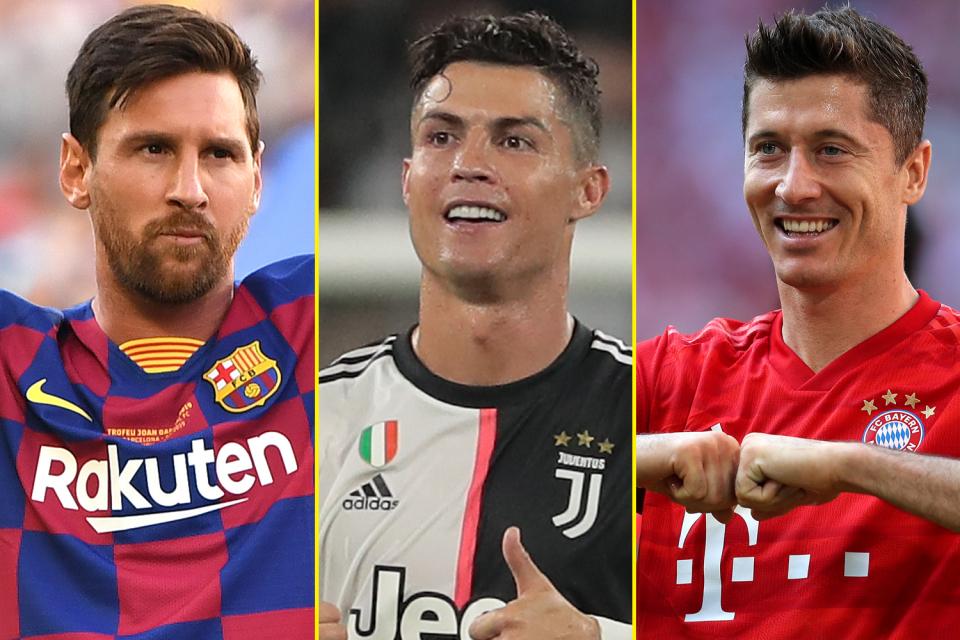 Lewandowski, Cristiano Ronaldo e Messi disputam prêmio de melhor do mundo