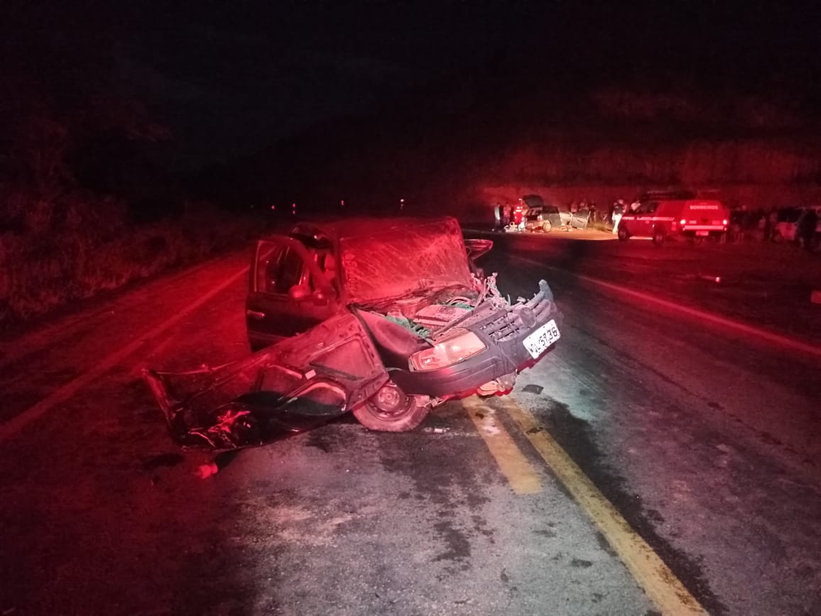 Motorista morre em acidente na rodovia BR-116