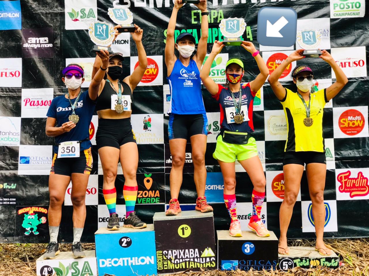 Corredores de Manhuaçu conquistam troféus no Circuito Capixaba de Montanhas