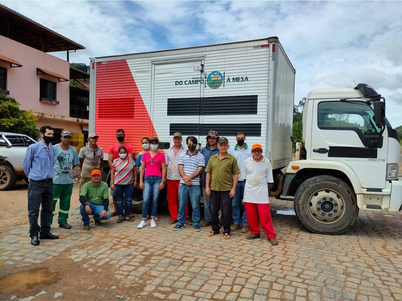 Banco de Alimentos de Manhuaçu distribui produtos adquiridos por Programa de Aquisição