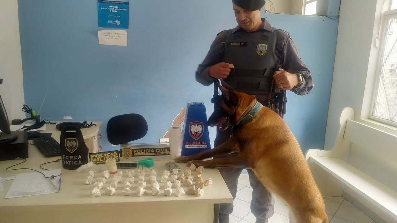 Durante Operação Conjunta entre a Policia Militar de Minas, a Policias Militar e Civil do Espírito Santo foi apreendida boa quantidade de drogas