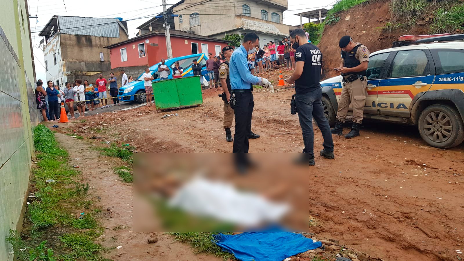 Jovem é assassinado no bairro Santa Luzia, em Manhuaçu
