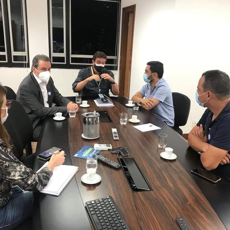 Meio Ambiente: Deputado João Magalhães e Prefeito de Virgolândia se encontram com Diretor da COPASA