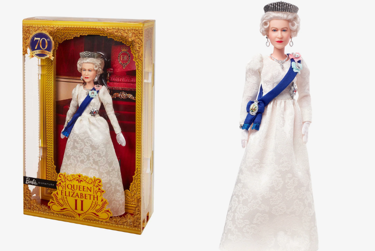 Rainha Elizabeth II ganha boneca Barbie própria em homenagem ao Jubileu de Platina