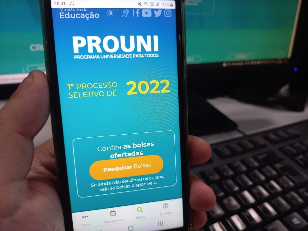 ProUni: inscrições para segunda edição de 2022 começam na segunda