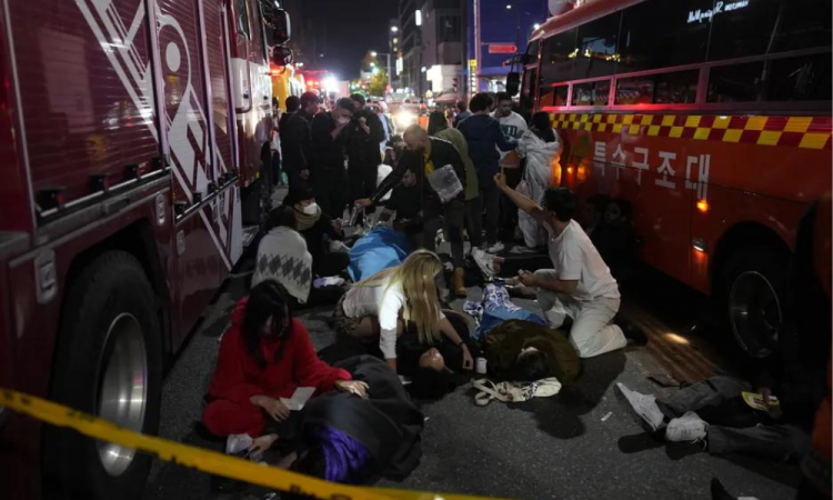 Incidente em festa de Halloween na Coreia do Sul deixa pelo menos 146 mortos