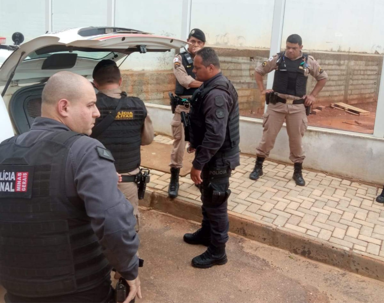 Operação conjunta as Polícias Penal e Militar em Manhuaçu