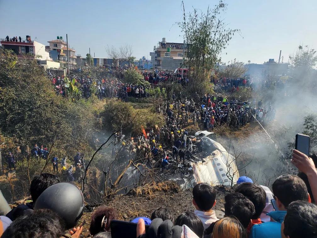 Queda de avião no Nepal deixa ao menos 68 mortos
