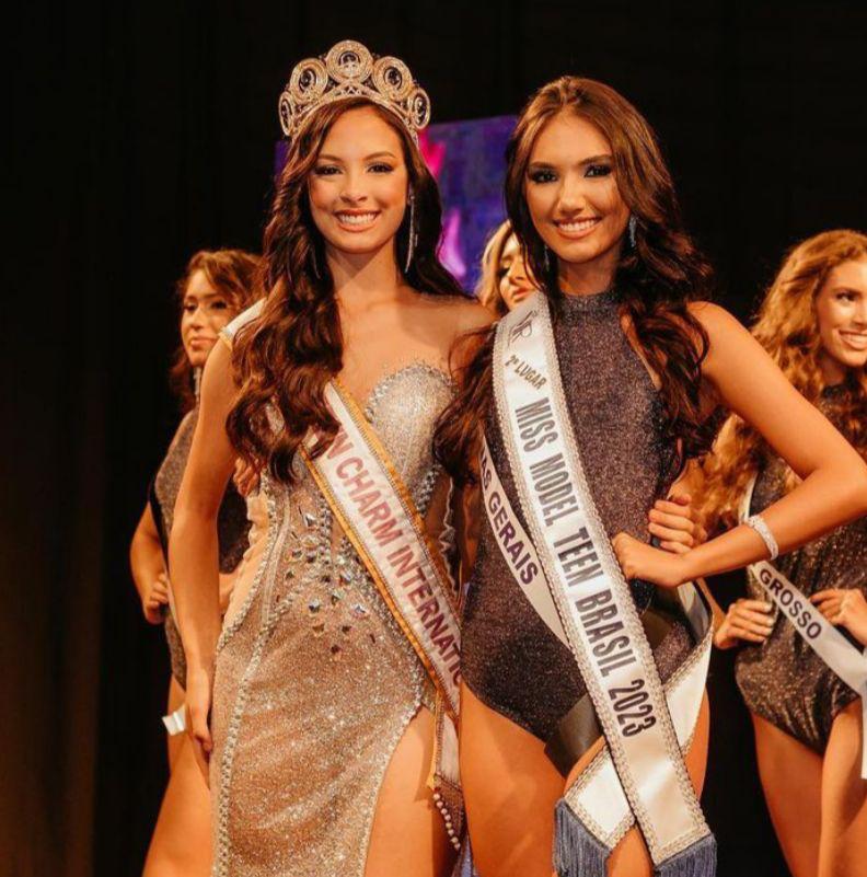 Brena Miranda, mineira de Durandé fica em segundo lugar no Miss Top Model Tenn Brasil 2023